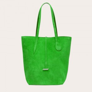 Little Liffner Tall Sprout Suede Tote Dame Grønn | 0975-GNOPX